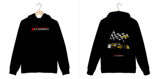Nome do produto Moleton Canguru Omega Evo 500 Scuderia