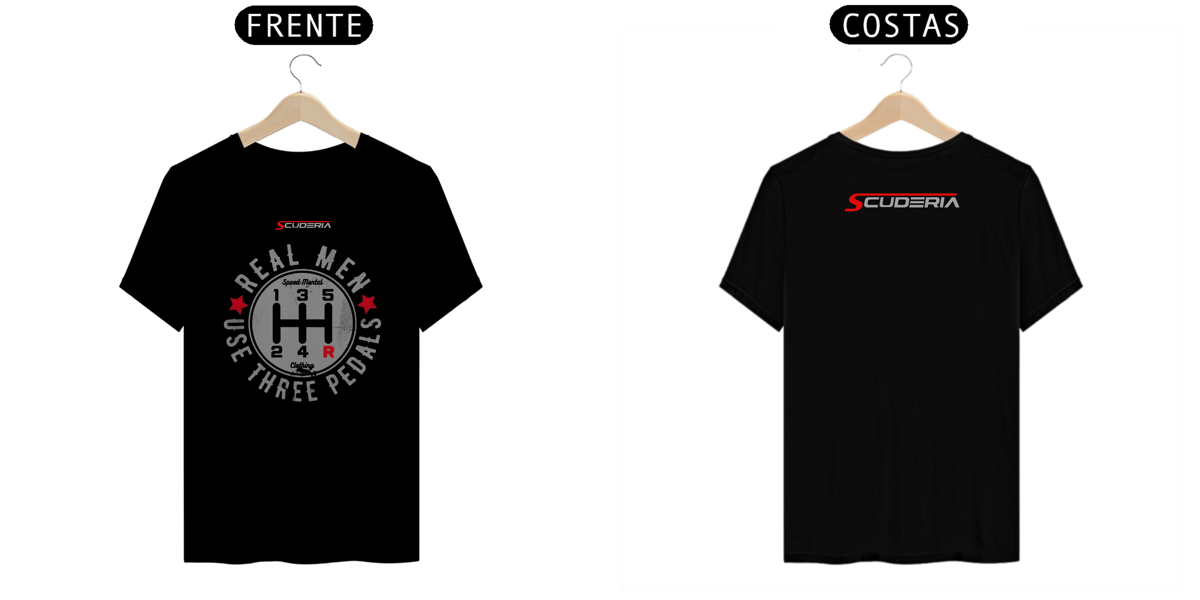 Nome do produto: T-Shirt Classic Real Men Scuderia