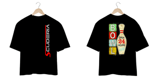 Nome do produto Camiseta Oversized Bowl 24hs Scuderia