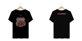 T-Shirt Plus Size Route US 66 Scuderia Scuderia