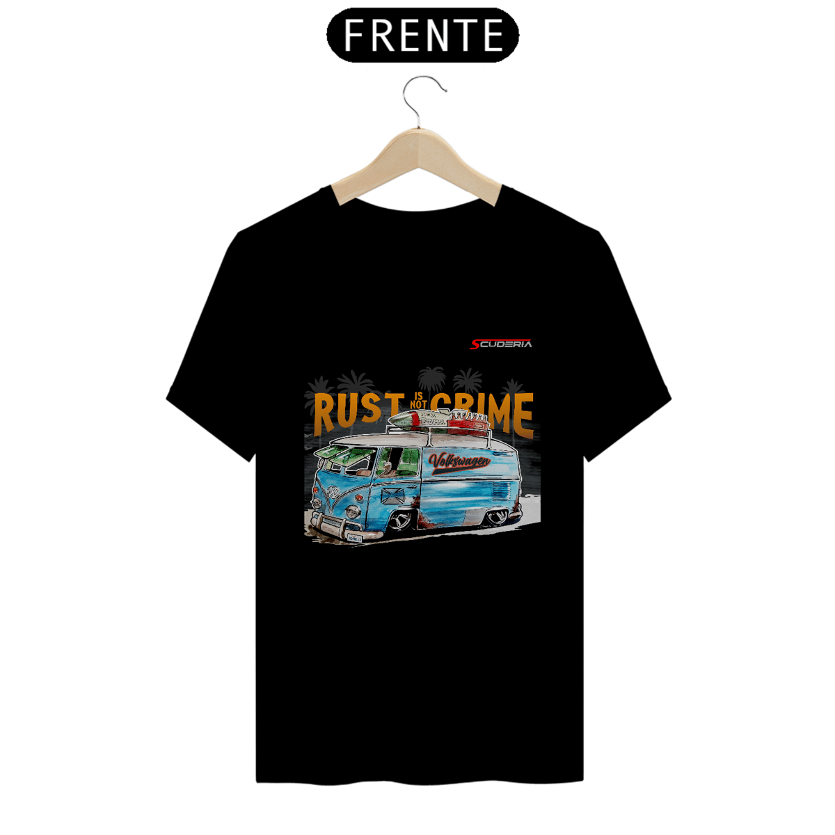 Nome do produto: T-Shirt Quality Kombi Rat Look Scuderia
