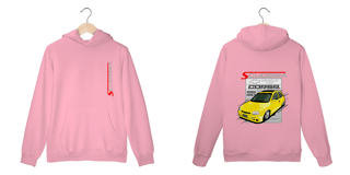 Nome do produto Moleton Canguru Coleção Anos 90 Corsa GSI Amarelo Scuderia