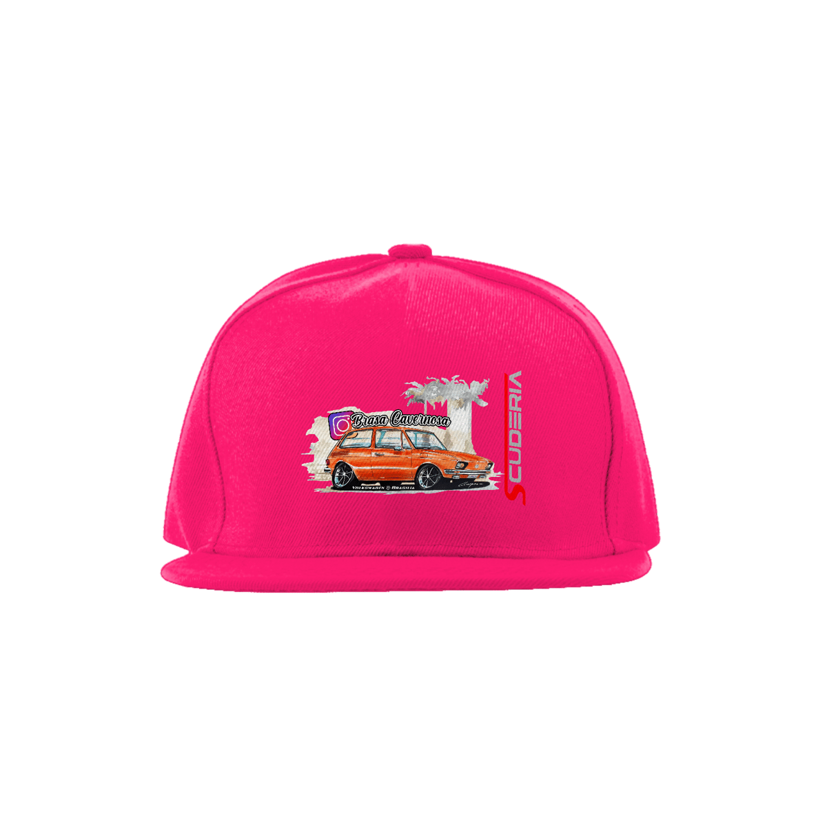 Nome do produto: Boné Quality Brasa Cavernosa Cartoon Scuderia