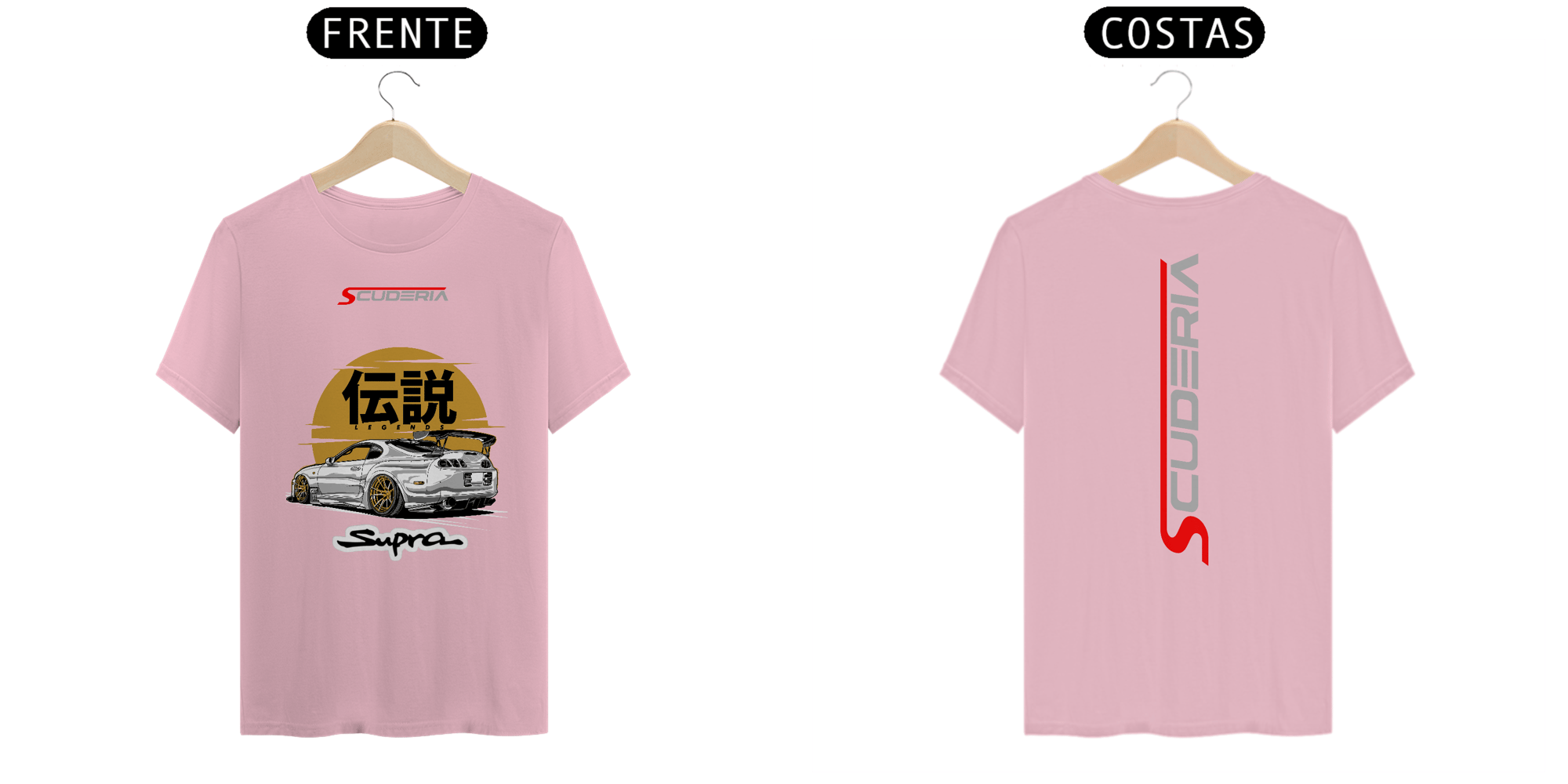 T-Shirt Classic Toyota Supra JDM Legends Scuderia