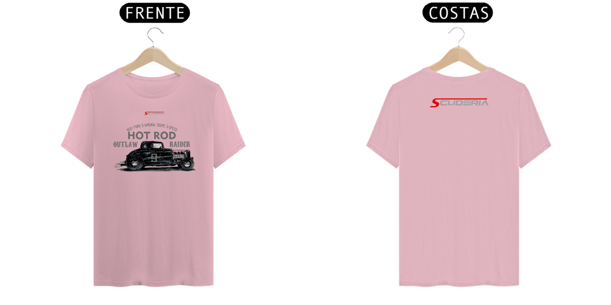 Nome do produto: T-Shirt Classic Hot Rod Outlaw Raider Scuderia
