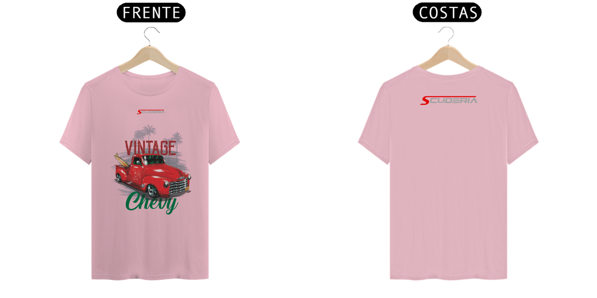 Nome do produto: T-Shirt Classic Chevy Vintage Scuderia