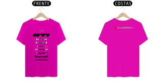 Nome do produto T-Shirt Classic Linha do Tempo Frente Golf GTI Scuderia
