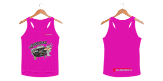 Nome do produto Regata Feminina UV Sport Dry Conjunto Old School (Toca Fitas TKR + Tojo) Scuderia