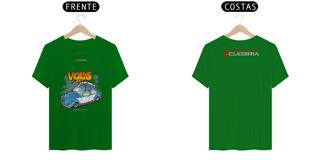 Nome do produto T-Shirt Classic Coleção Volks Day Fusca Azul Scuderia