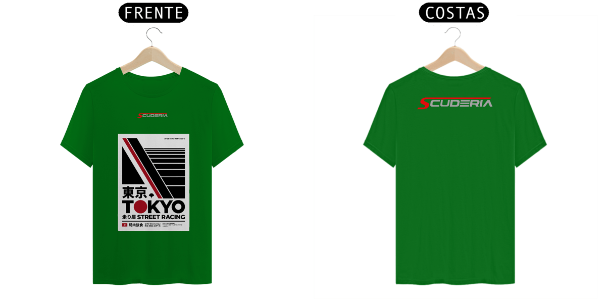 Nome do produto: T-Shirt Classic Tokyo Street Racing Scuderia