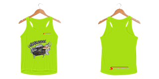 Nome do produto Regata Feminina UV Sport Dry Conjunto Old School (Toca Fitas TKR + Tojo) Scuderia