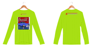 Nome do produto Manga Longa Sport Dry UV Coleção Anos 70 C10 Azul Scuderia
