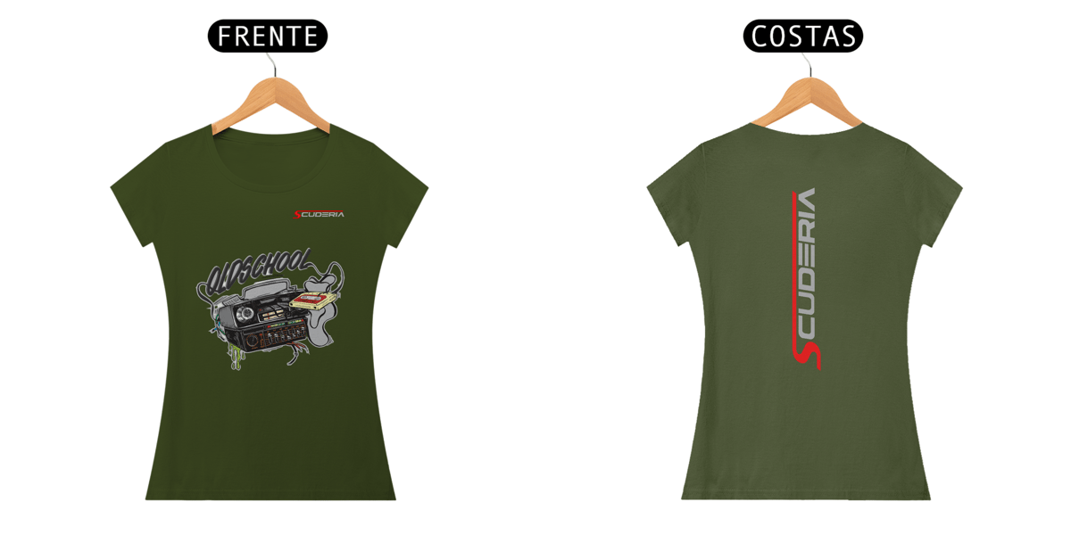 Nome do produto: Baby Long Quality Conjunto Old School (Toca Fitas TKR + Tojo) Scuderia