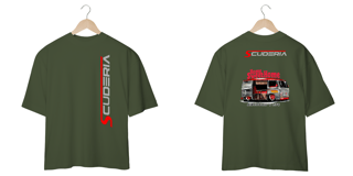Nome do produto Camiseta Oversized Coleção Volks Day Kombi Home Sweet Home Scuderia
