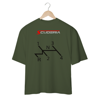 Nome do produto Camiseta Oversized Câmbio Air Cooled Scuderia