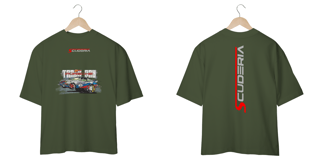 Nome do produto Camiseta Oversized Porsche Martini Scuderia