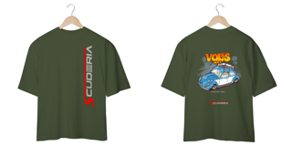 Nome do produto Camiseta Oversized Coleção Volks Day Fusca Azul Scuderia