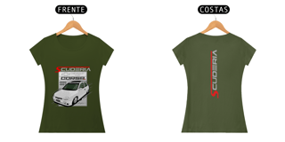 Nome do produto Baby Long Quality Coleção Anos 90 Corsa GSI Branco Scuderia
