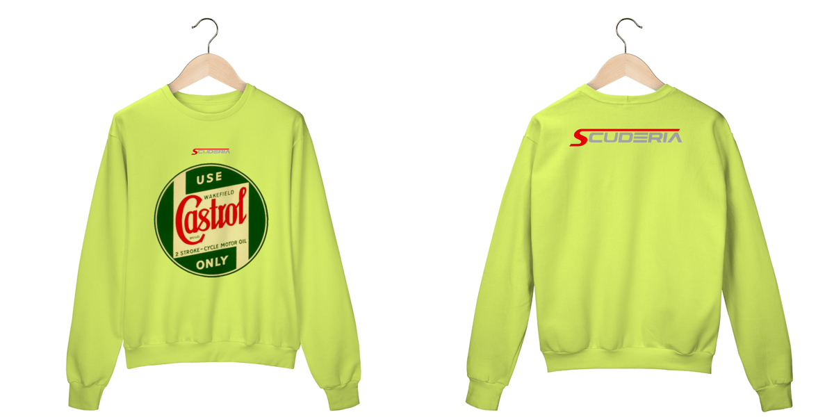 Nome do produto: Moleton Fechado Castrol Scuderia