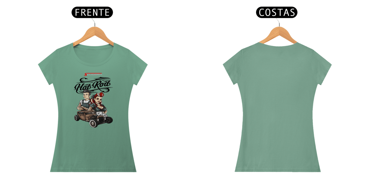 Nome do produto: Baby Long Estonada Hot Rod Pin Up Scuderia