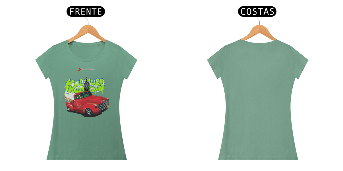 Nome do produto: Baby Long Estonada Chevy Kulture Kustom Scuderia