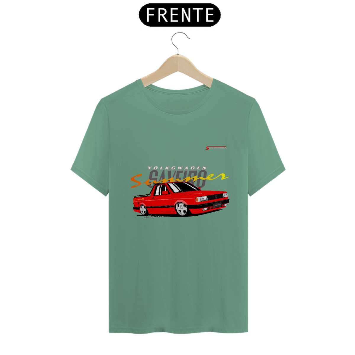 Nome do produto: T-Shirt Estonada Saveiro Summer Vermelha Scuderia 