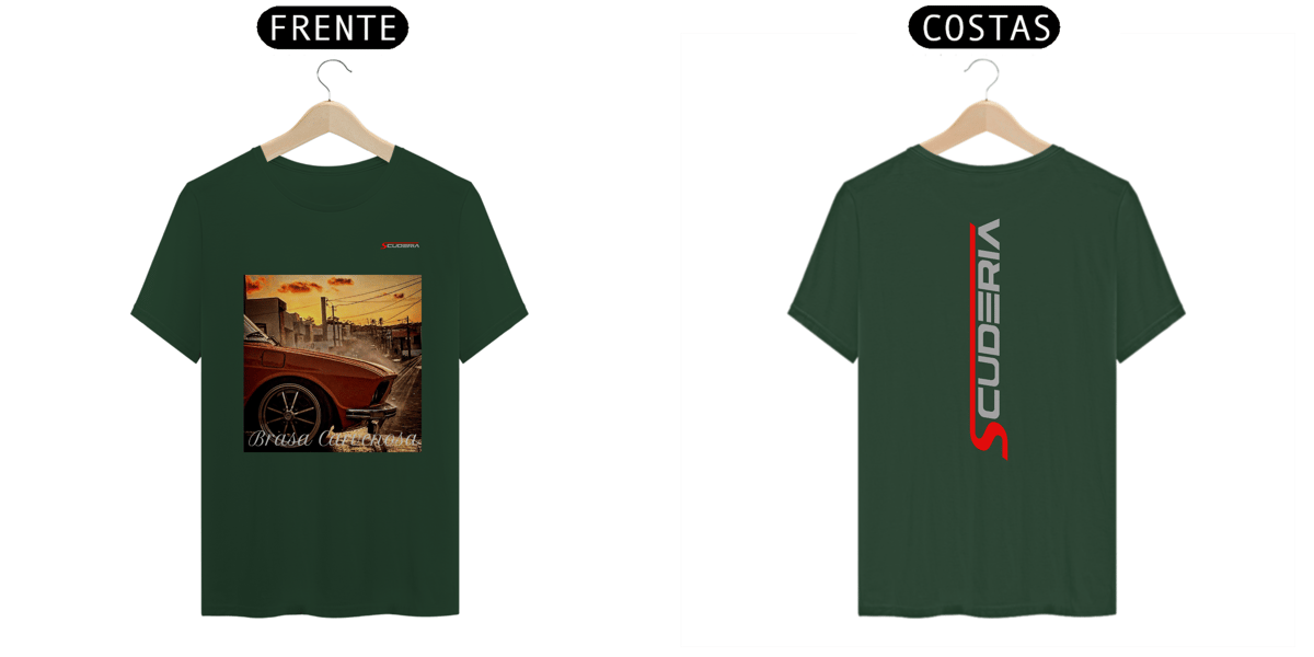 Nome do produto: T-Shirt Pima Brasa Cavernosa Pôr do Sol