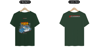 Nome do produto T-Shirt Classic Coleção Volks Day Fusca Azul Scuderia