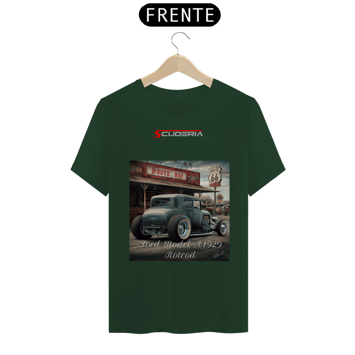 Nome do produto: T-Shirt Classic Ford Model A 1929 Hotrod Scuderia