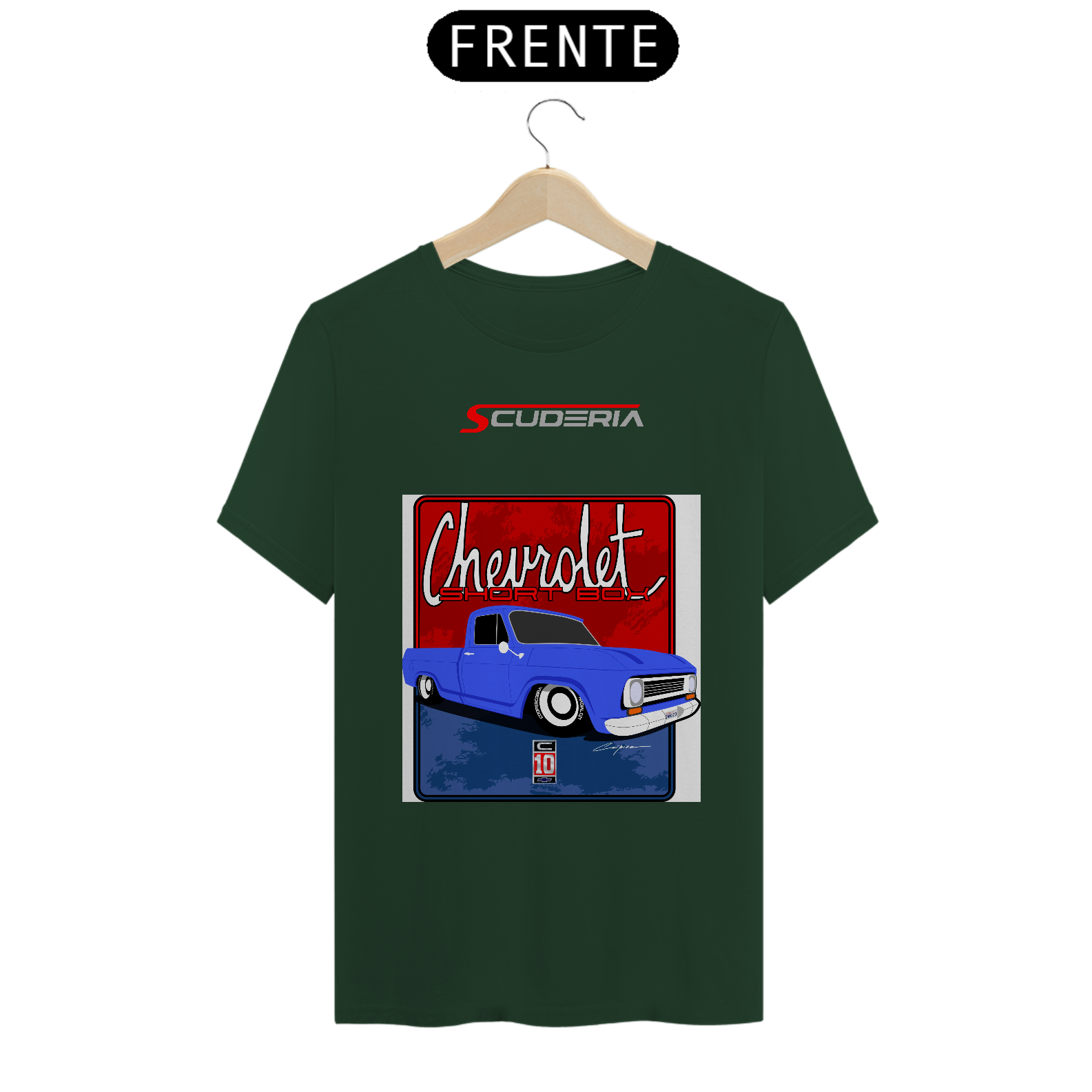 T-Shirt Classic Coleção Anos 70 C10 Scuderia