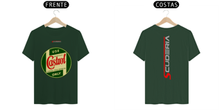 Nome do produto T-Shirt Pima Placa Vintage Castrol Scuderia