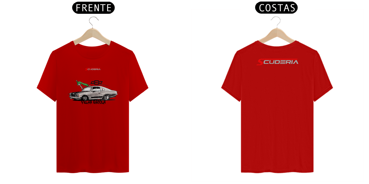 Nome do produto: T-Shirt Classic Opala SS Ghost Scuderia