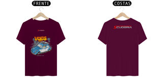 Nome do produto T-Shirt Classic Coleção Volks Day Fusca Azul Scuderia