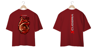 Nome do produto Camiseta Oversized Turbine Heart Scuderia