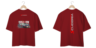 Nome do produto Camiseta Oversized Porsche Martini Scuderia