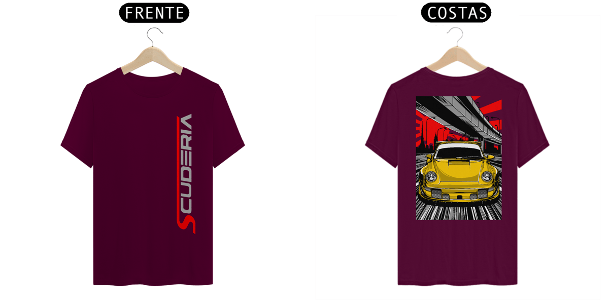 Nome do produto: T-Shirt Classic Porsche in Japan Scuderia