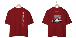 Nome do produto Camiseta Oversized Coleção Anos 70 Chevette GPII Cinza Scuderia