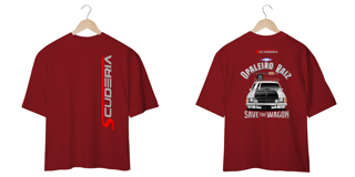 Nome do produto Camiseta Oversized Coleção Anos 70 Caravan SS 78 Branca Scuderia