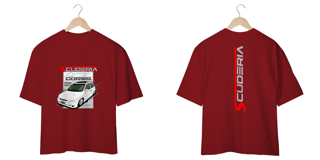 Nome do produto Camiseta Oversized Coleção Anos 90 Corsa GSI Branco Scuderia