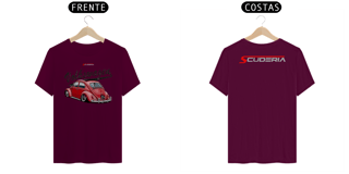 Nome do produto T-Shirt Classic Volkswagen Fusca Vermelho Scuderia