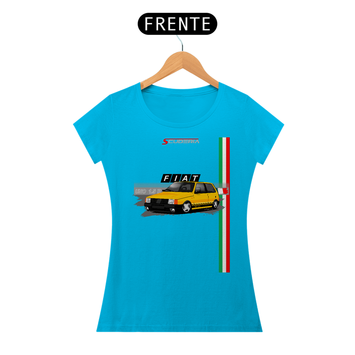 Nome do produto: Baby Long Classic Coleção Anos 80 Fiat Uno 1.5R Scuderia