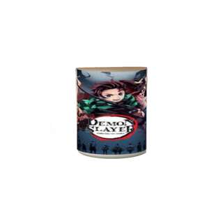 Nome do produto CANECA MAGICA DEMON SLAYER 2