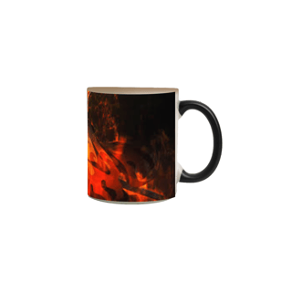 Nome do produto CANECA MAGICA DE DEMON SLAYER PILAR DO FOGO