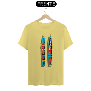 Nome do produto BORBOLETAS BORBOLETAS DO VELHO CHICO / CAMISETA ESTONADA - BARCOS VERMELHOS