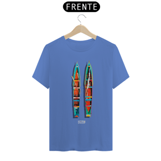 Nome do produto BORBOLETAS BORBOLETAS DO VELHO CHICO / CAMISETA ESTONADA - BARCOS VERMELHOS