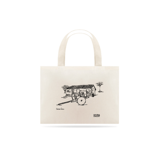 Nome do produto ECOBAG / GRAVURA - CASA E CARRO DE BOI