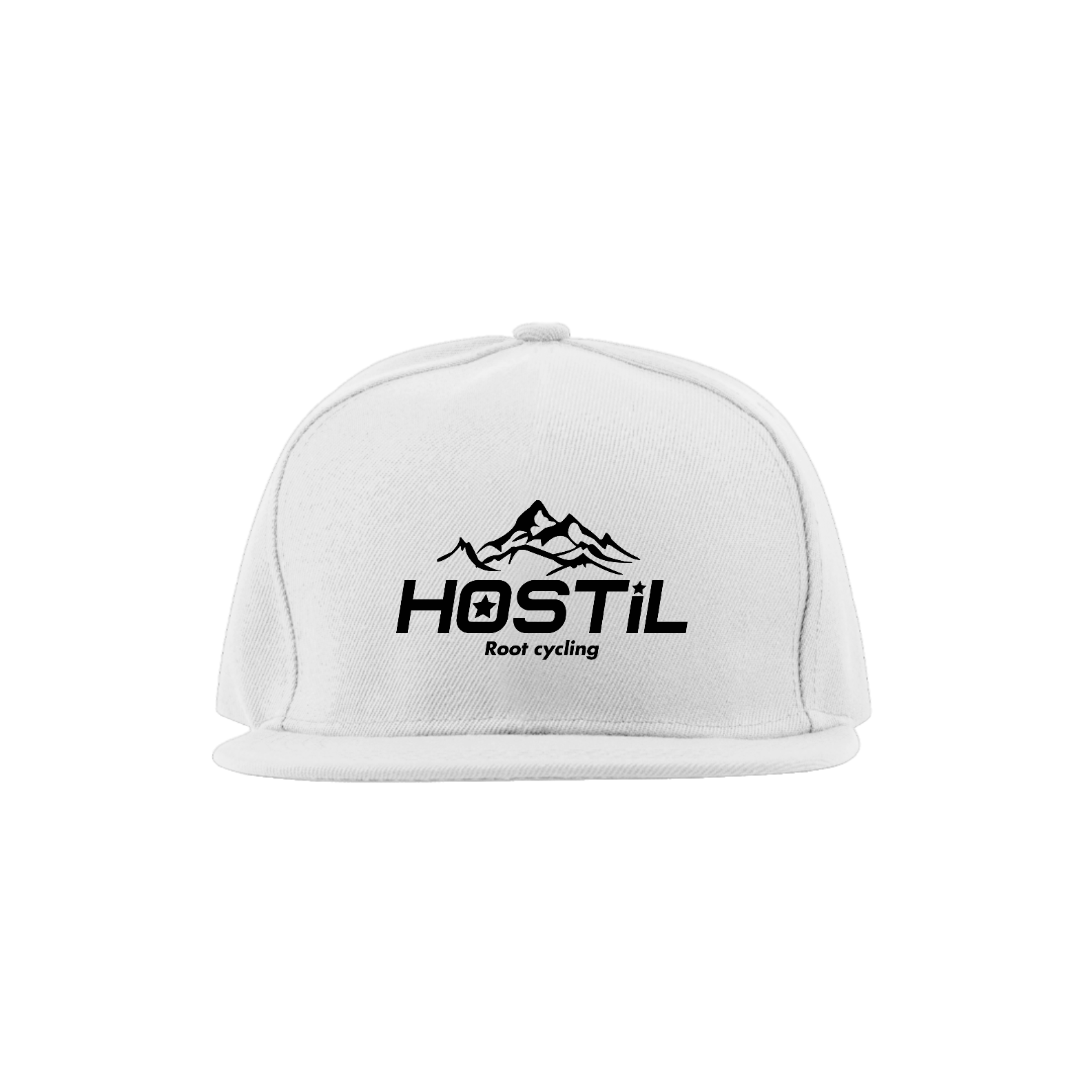Boné Branco Hostil Logo