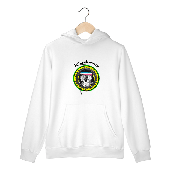 Moletom Canguru Kamikazes (nome preto)