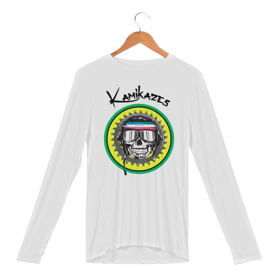 Kamikazes Enduro Manga Longa Dry Uv [Nome Preto]