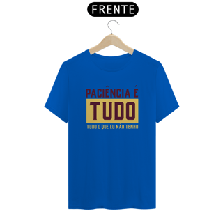 Nome do produto Camiseta Paciência